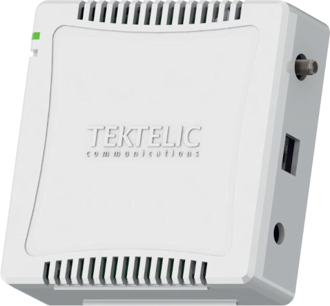 Tektelic KONA Micro gateway on a table